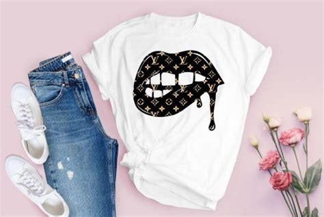 women louis vuitton t shirt|louis vuitton lips shirt.